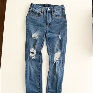 Aeropostale 00 High Rise Curvy Jegging EUC